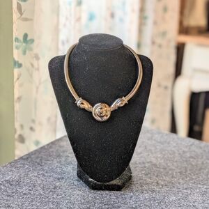 Silver Metal Choker